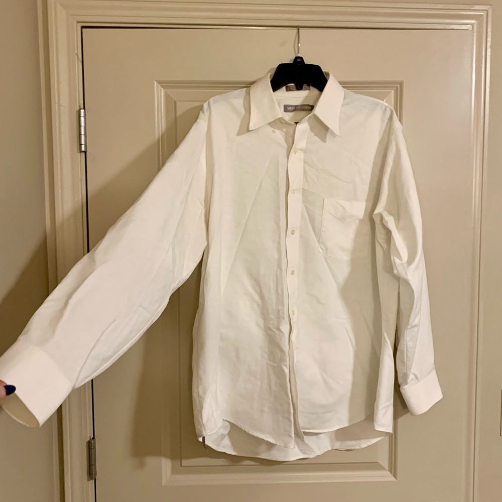 Van Heusen Crisp White Dress Shirt